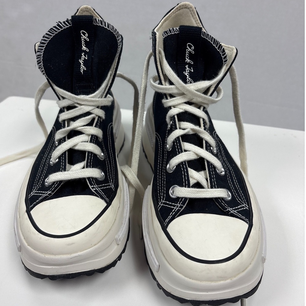 Converse Run Star Legacy CX Black Platform Sneakers A00869C Mens 7.5 Woms 9